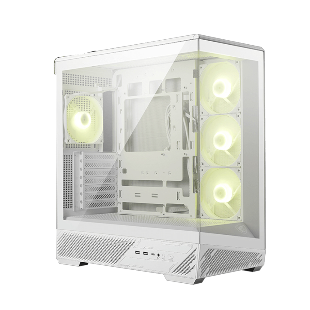 Case máy tính MSI MAG PANO 130R PZ White