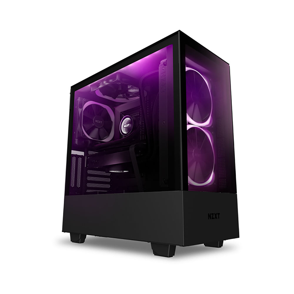 Case máy tính NZXT H510 Elite Matte Black CA-H510E-B1