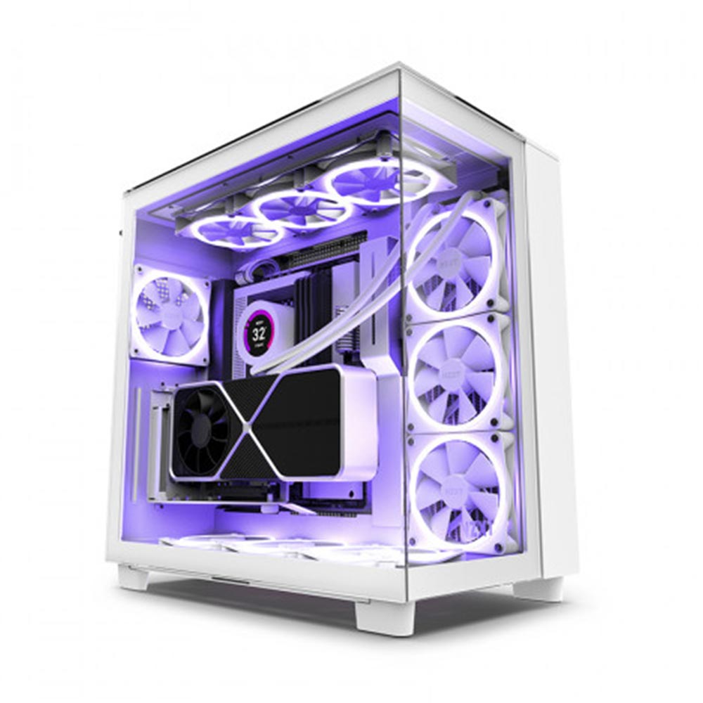 Case máy tính NZXT H9 Elite White CM-H91EW-01