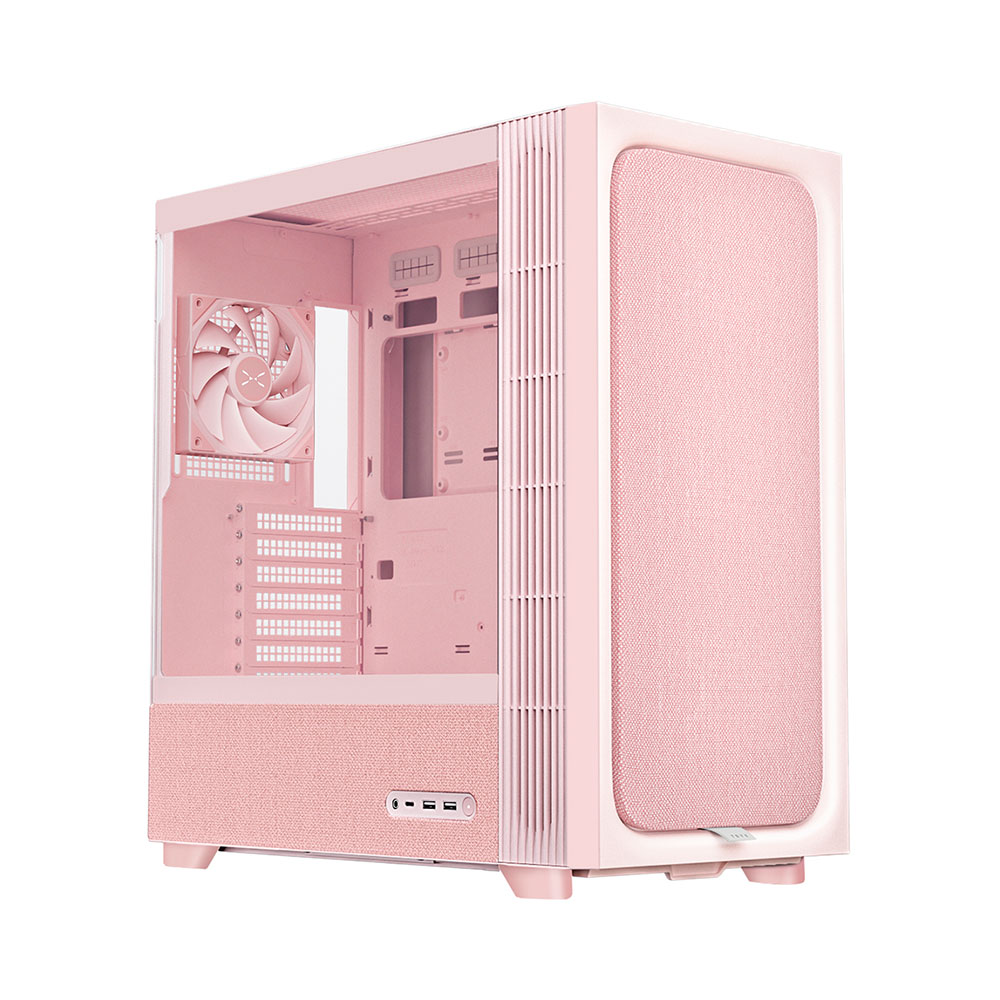 Case máy tính TRYX FLOVA F50 Pink C-F500F-FM1E-G0Q