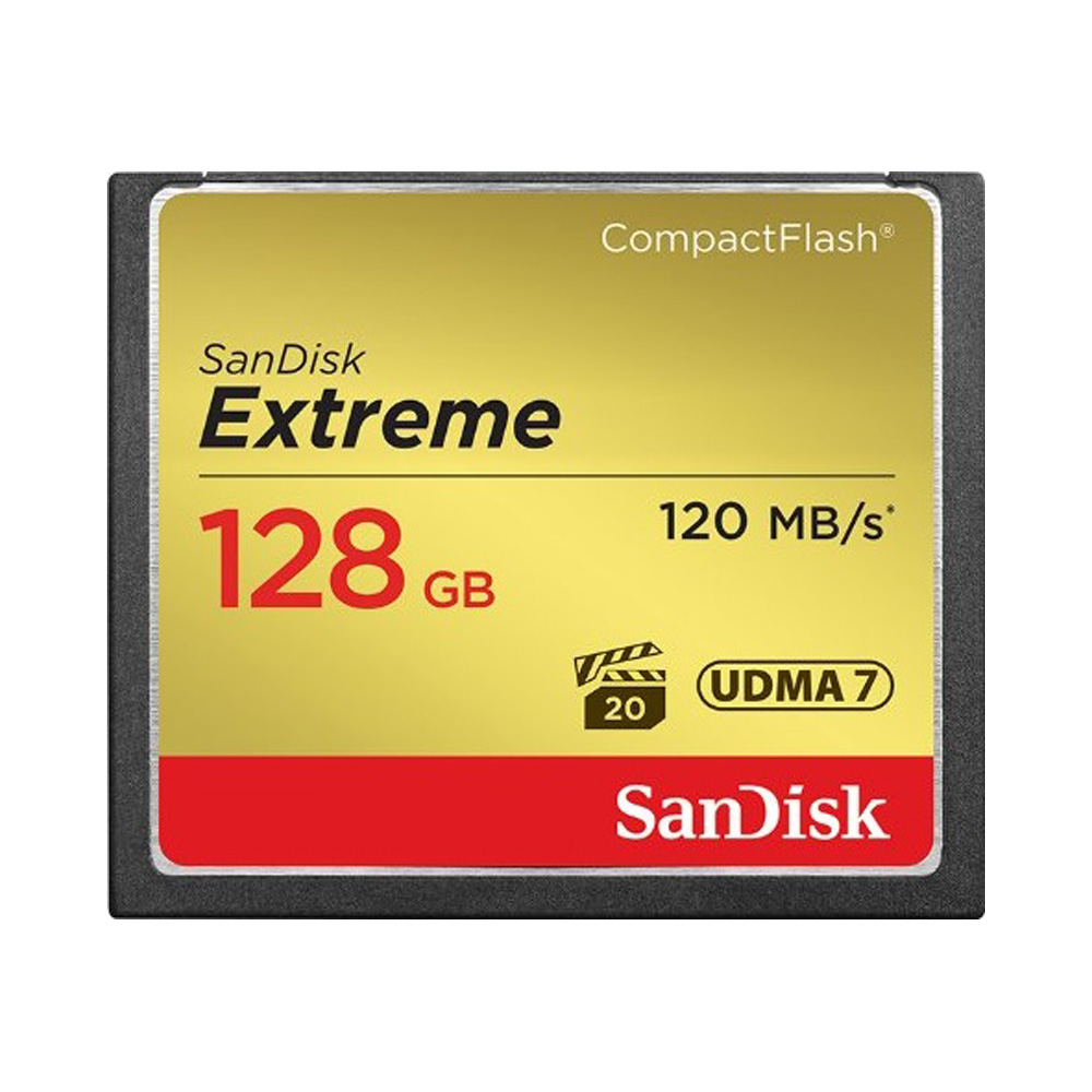 Thẻ Nhớ CompactFlash (CF) SanDisk Extreme 128GB 800X SDCFXSB-128G-G46