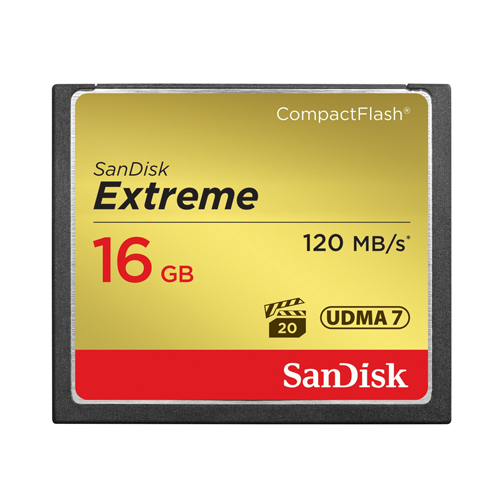 Thẻ Nhớ CompactFlash (CF) SanDisk Extreme 16GB 800X SDCFXSB-016G-G46