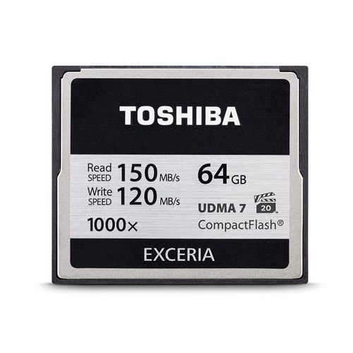 Thẻ Nhớ CompactFlash (CF) ToShiBa Exceria 64GB 1000X