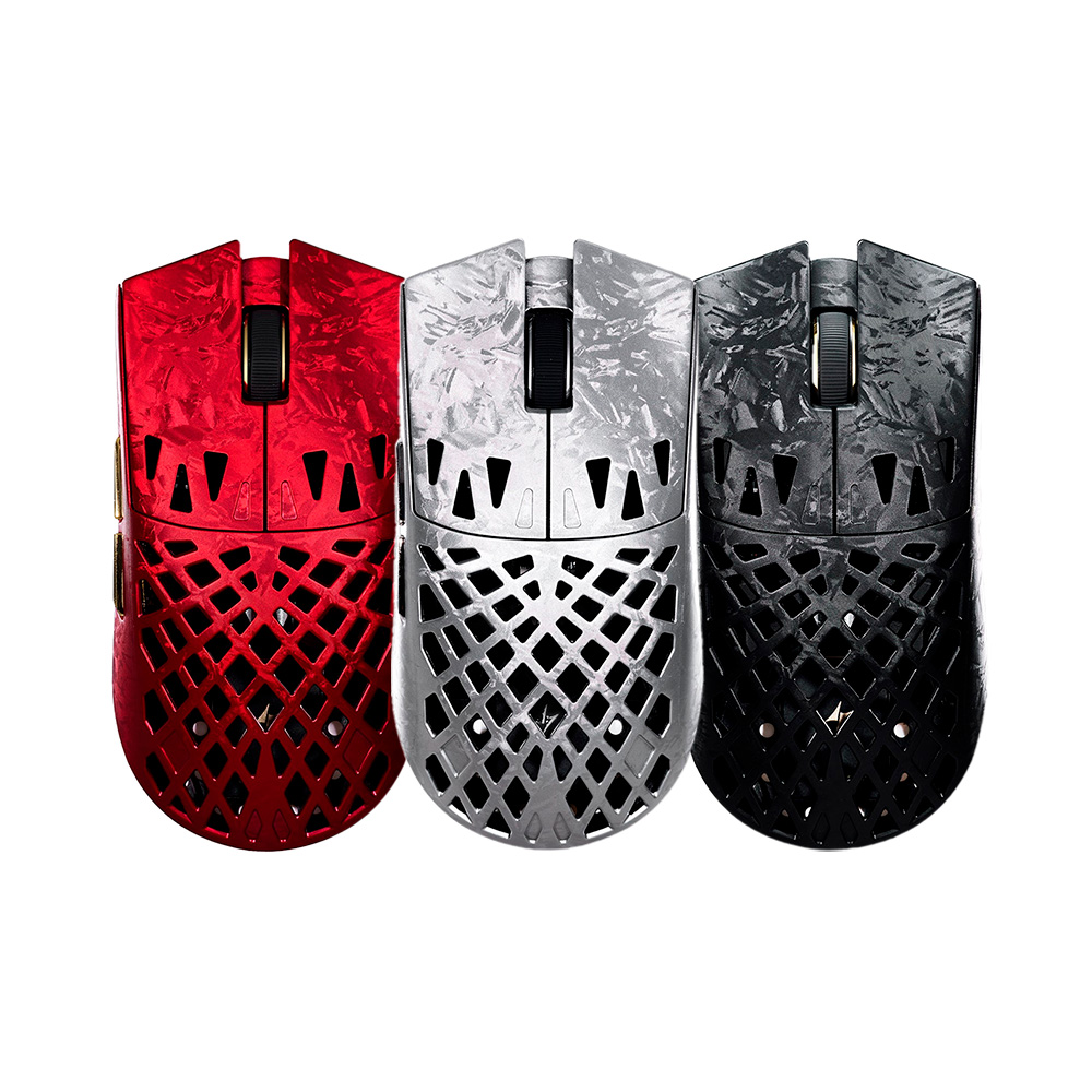 Chuột không dây ATK Blazing Sky Ghost Ultimate Carbon Fiber Hollow Tri-mode Wireless Pixart 3950 Ultra