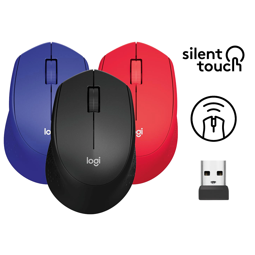 Chuột không dây Logitech M331 Silent