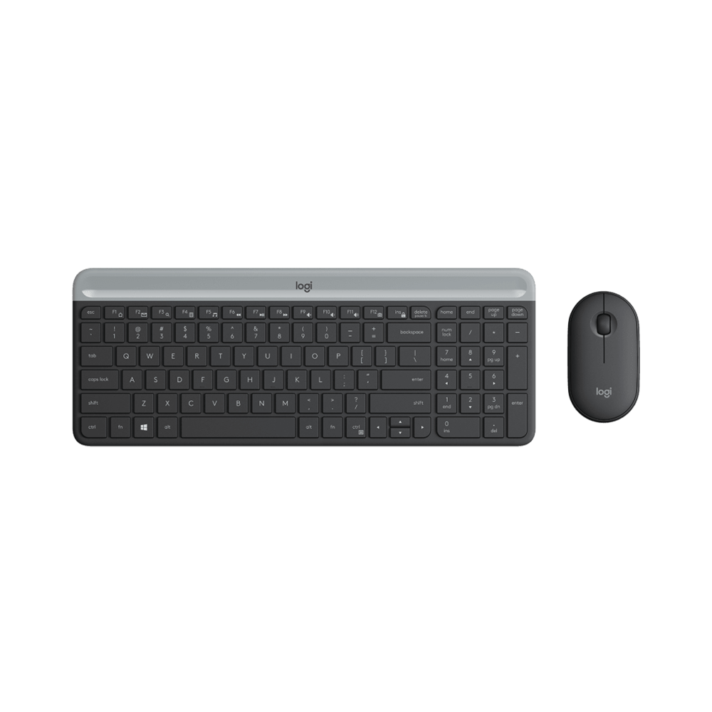 Combo Bàn Phím và Chuột không dây Logitech MK470 Slim 920-009182