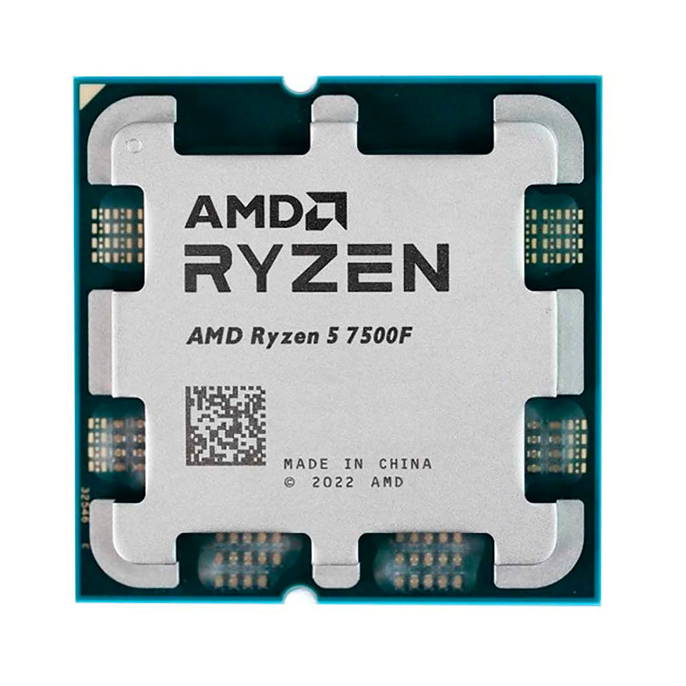 CPU AMD Ryzen 5 7500F Up to 5GHz 6 cores 12 threads 32MB 100-100000597 (Tray New AMD VN)