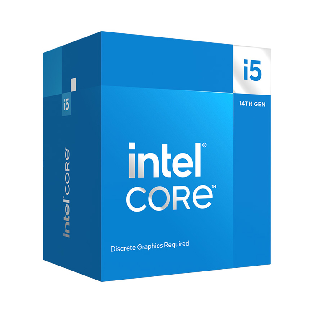 CPU Intel Core i5-14400F Up to 4.7GHz 10 cores 16 threads 20MB