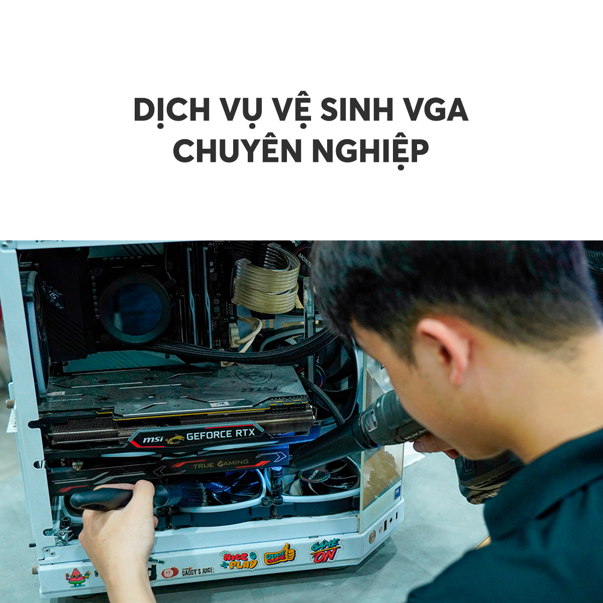 Dịch vụ vệ sinh VGA Chuyên Nghiệp