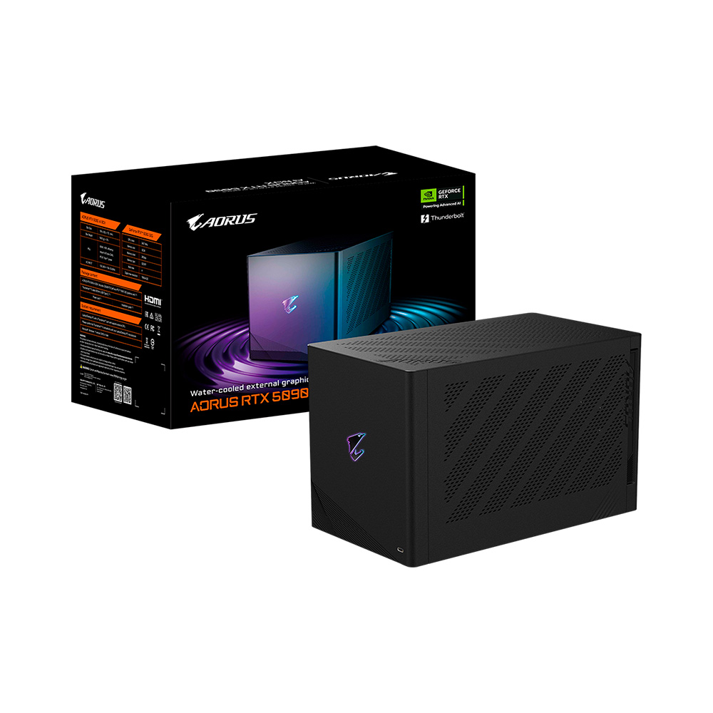 Dock eGPU Gigabyte AORUS RTX 5090 AI BOX GV-N5090IXEB-32GD