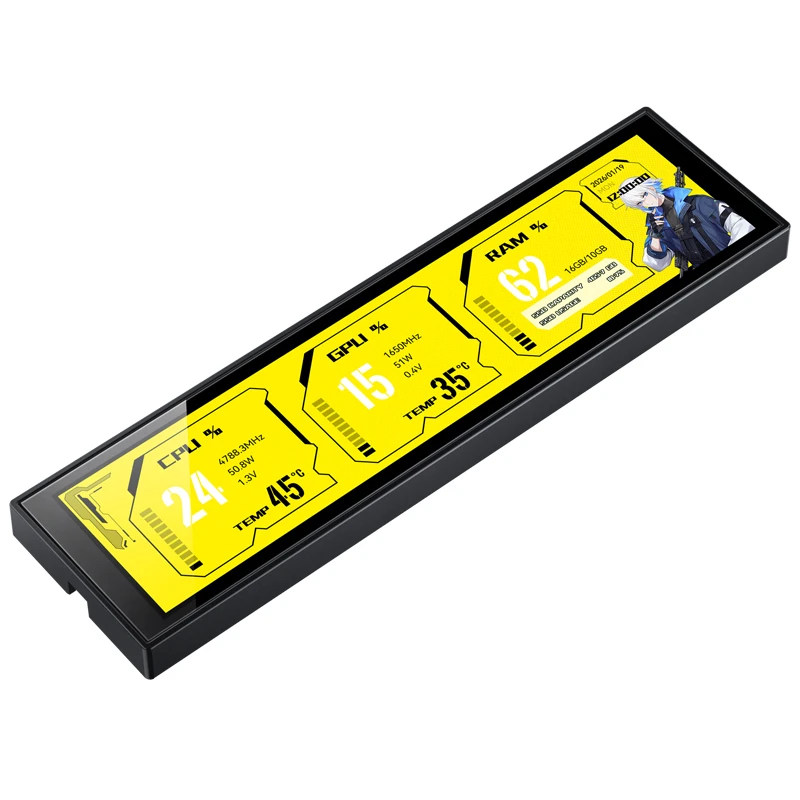 Màn hình phụ Jonsbo 9.16 Inch DS916 Black-FV