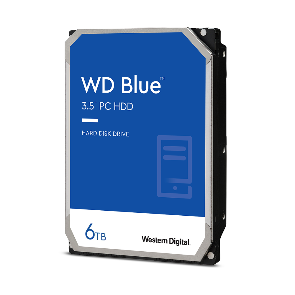 HDD WD Blue 6TB 3.5 inch SATA III 256MB Cache 5400RPM WD60EZAX