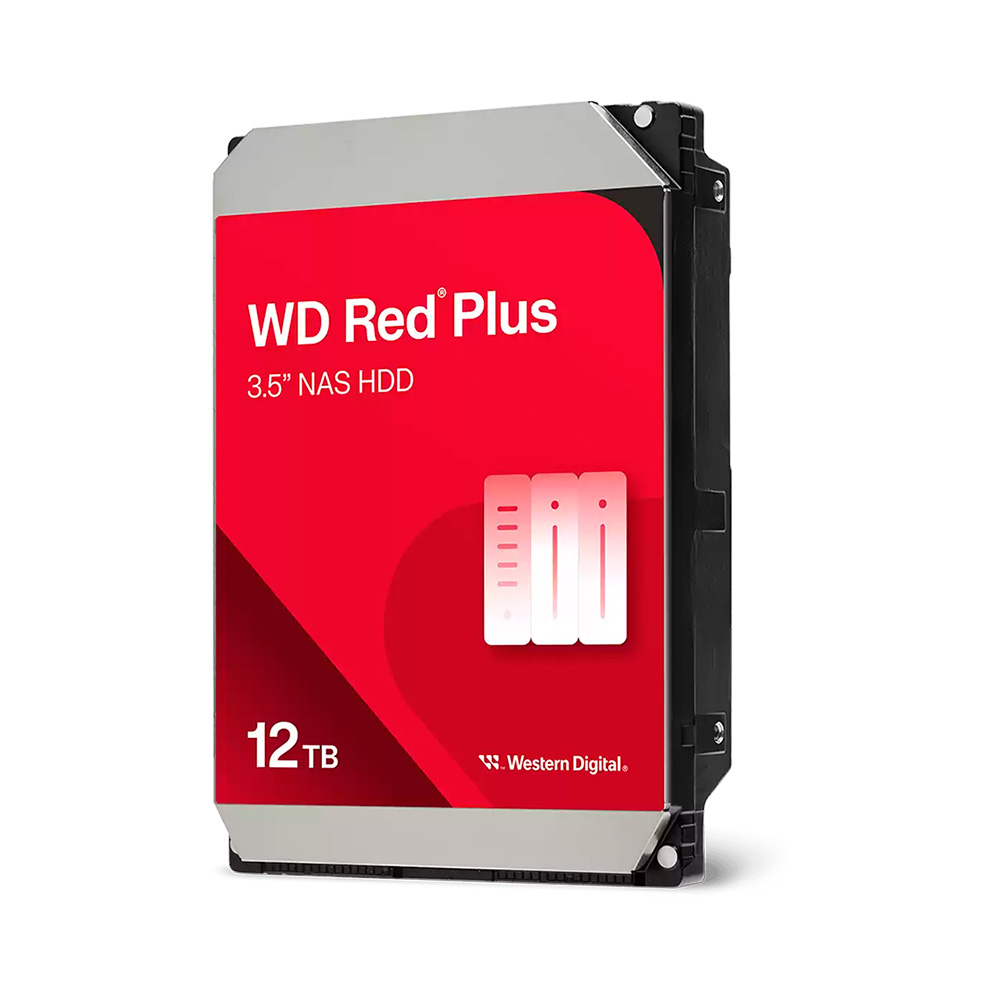 HDD WD Red Plus 12TB 3.5 inch SATA III 512MB Cache 7200RPM WD120EFGX
