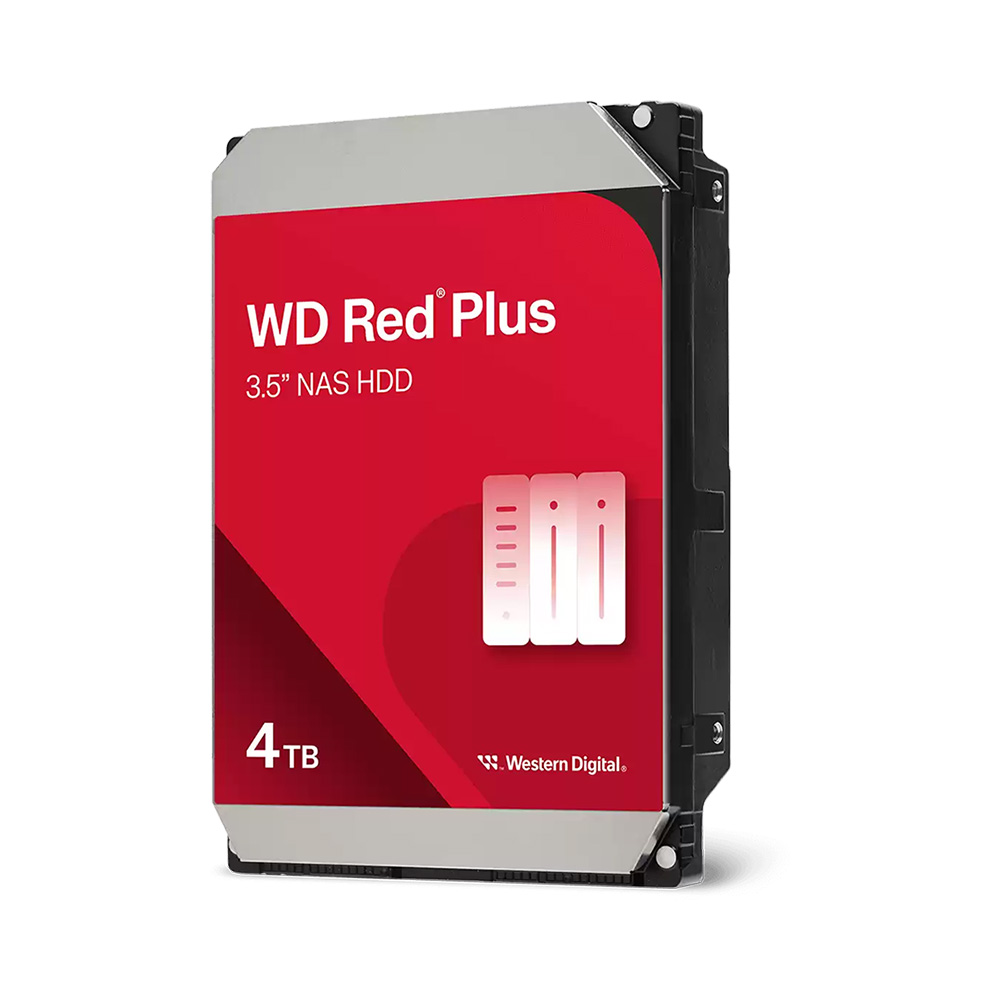HDD WD Red Plus 4TB 3.5 inch SATA III 128MB Cache 5400RPM WD40EFZZ