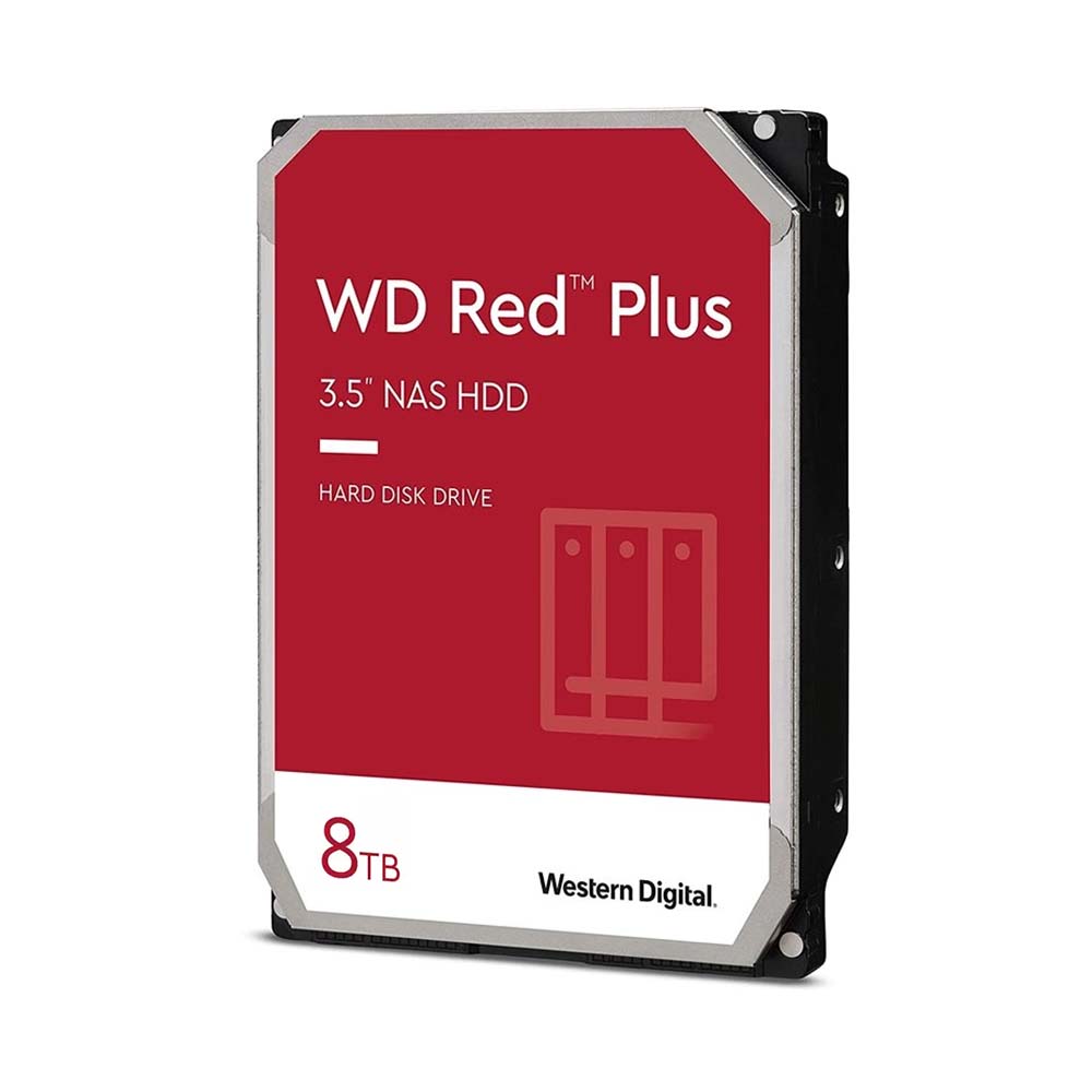 HDD WD Red Plus 8TB 3.5 inch SATA III 128MB Cache 5640RPM WD80EFZZ