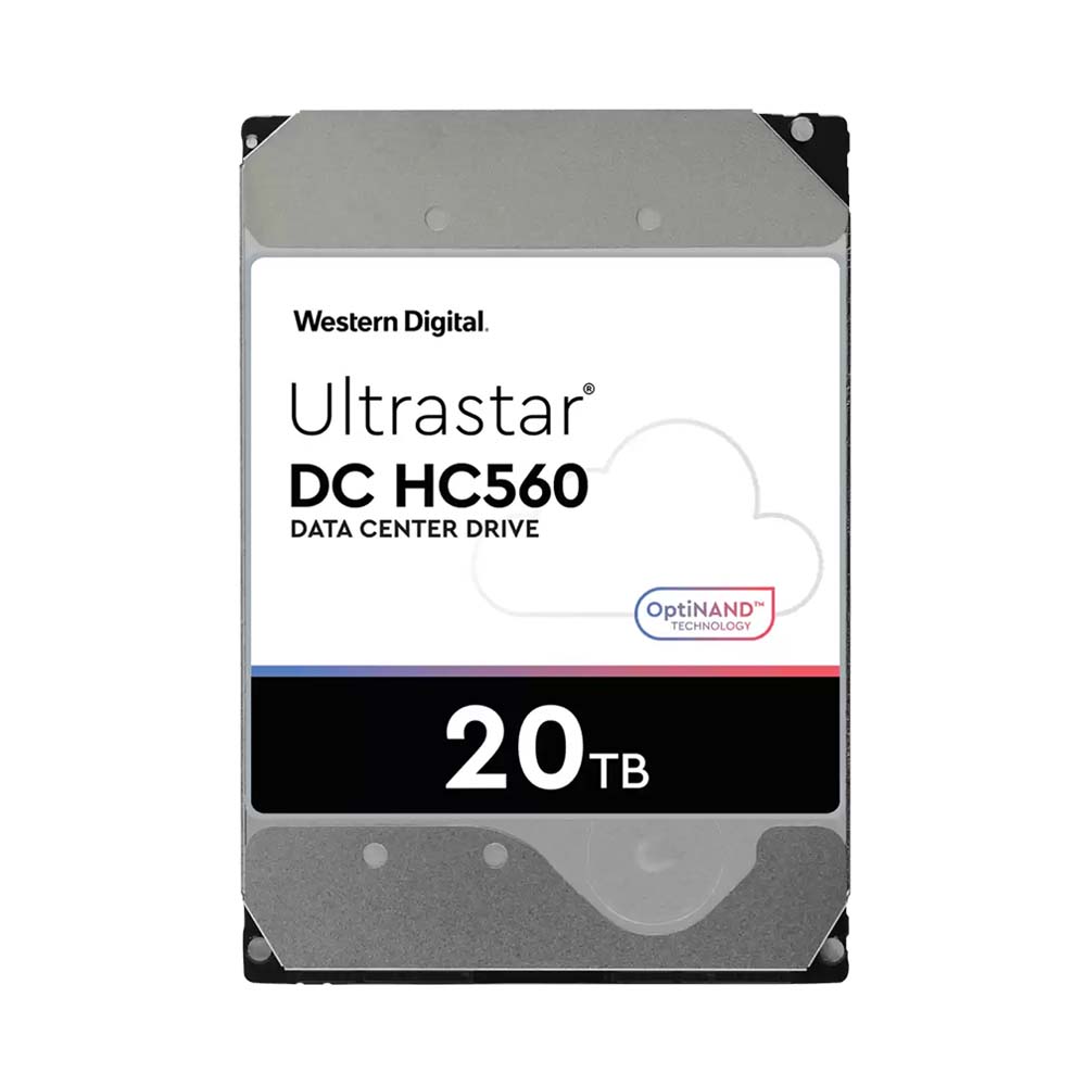 HDD WD Ultrastar 20TB HC560 3.5 inch SATA Ultra 512E SE 512MB Cache 7200RPM WUH722020ALE6L4
