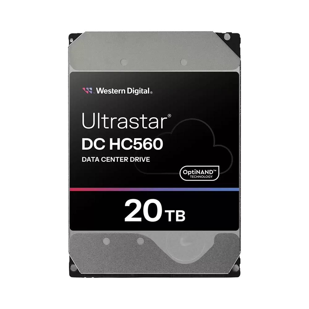 HDD WD Ultrastar 20TB HC560 3.5 inch SATA Ultra 512E SE 512MB Cache 7200RPM WUH722020CLE6L4