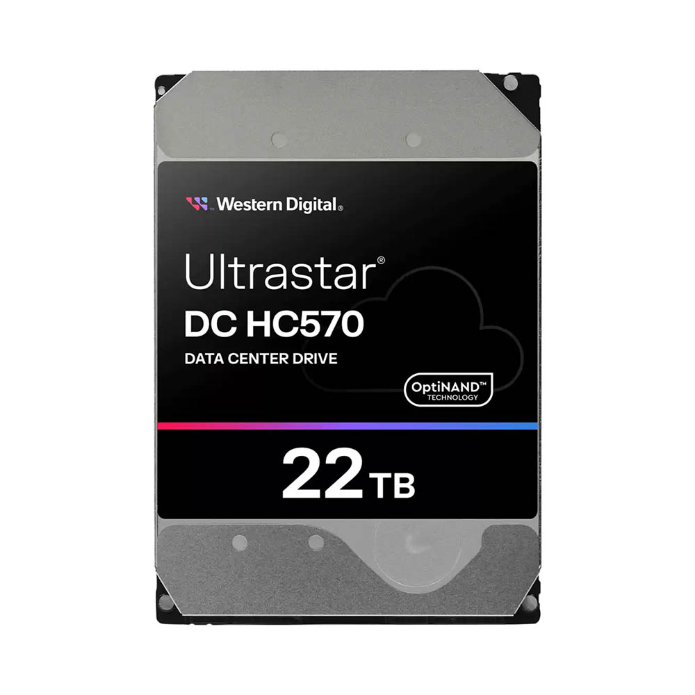 HDD WD Ultrastar 22TB HC570 3.5 inch SATA Ultra 512E SE 512MB Cache 7200RPM WUH722222ALE6L4