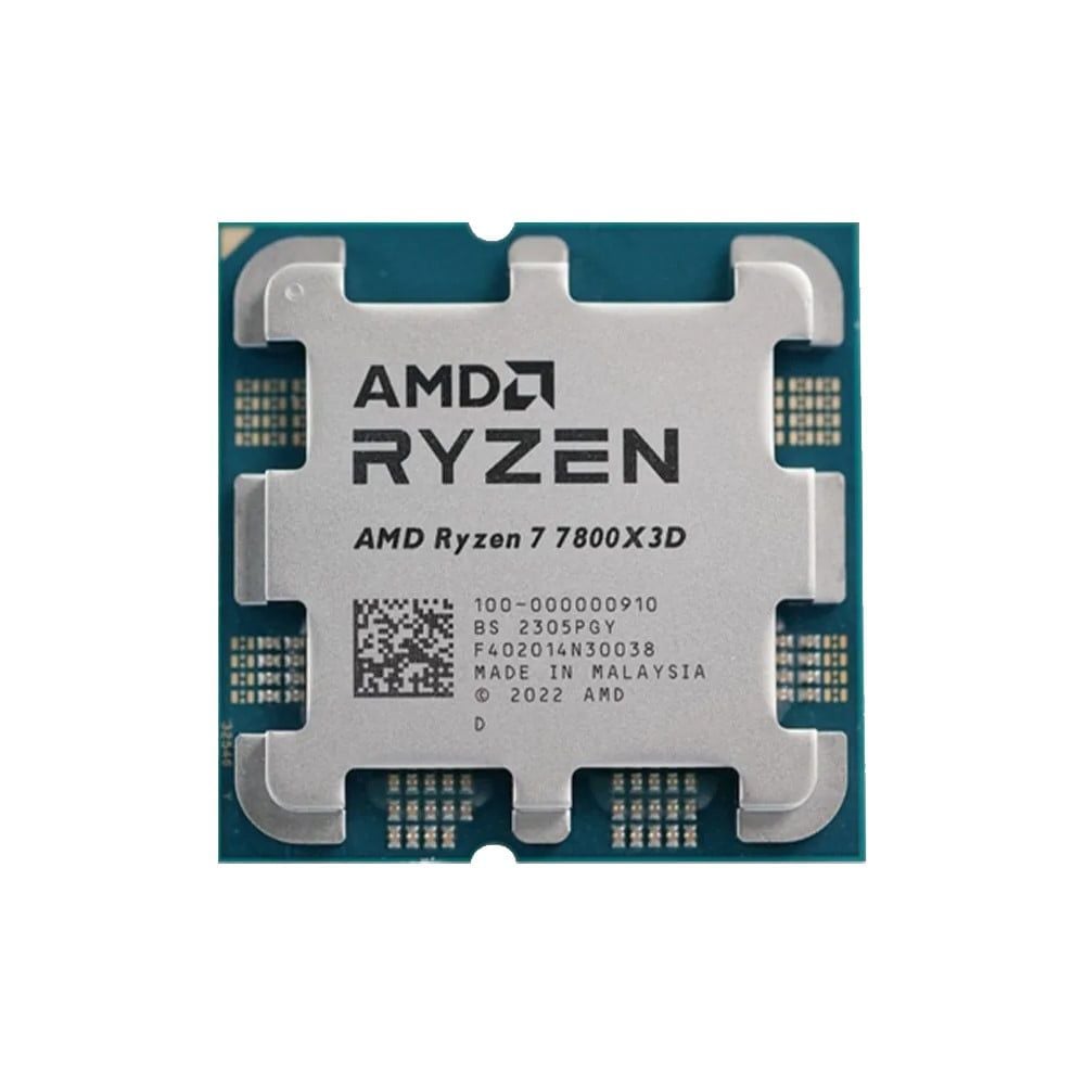 CPU AMD Ryzen 7 7800X3D 4.2GHz 8 cores 16 threads 104MB 100-000000910 ( Tray New AMD VN )