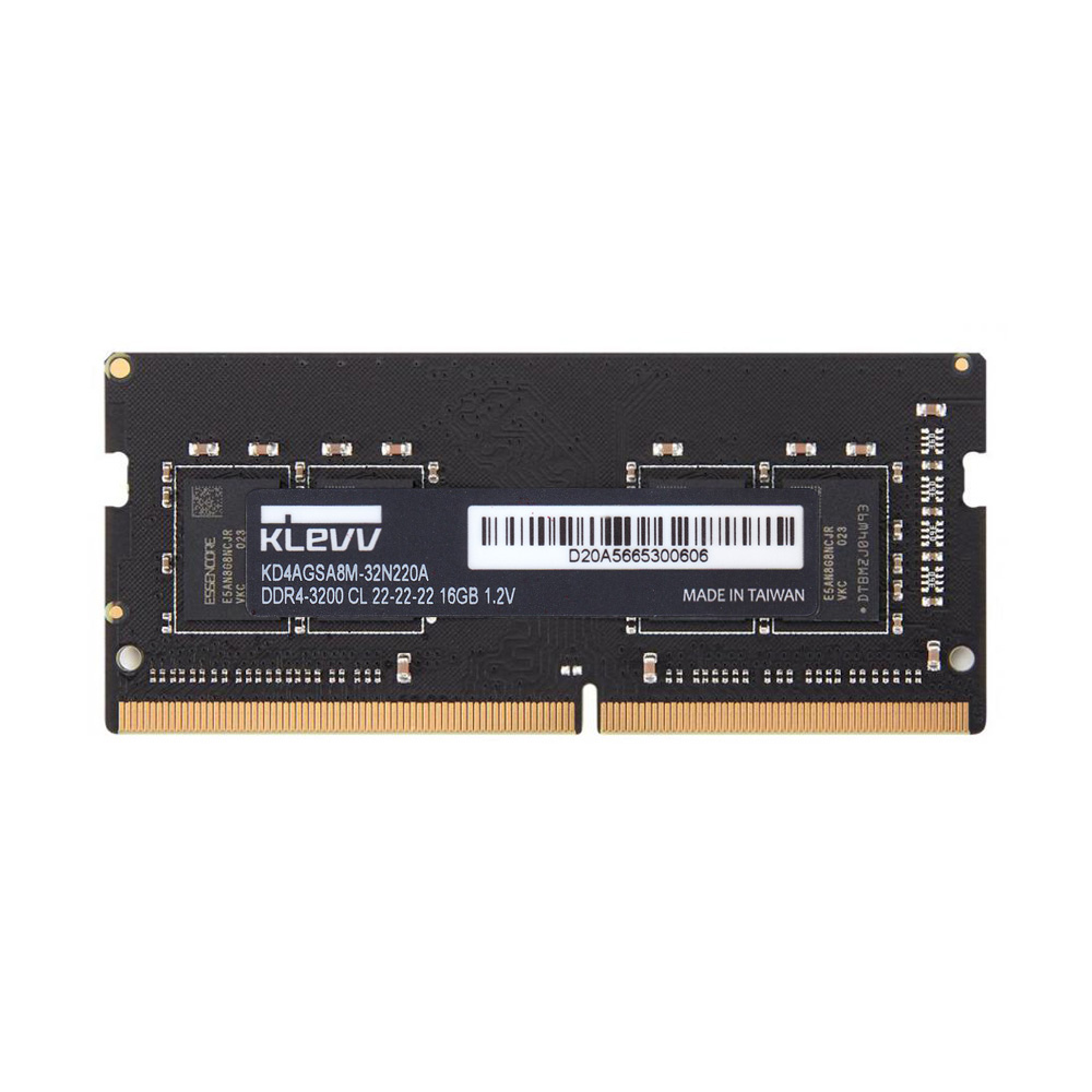Ram Laptop KLEVV Standard DDR4 16GB 3200MHz 1.2v KD4AGSA8M-32N220A