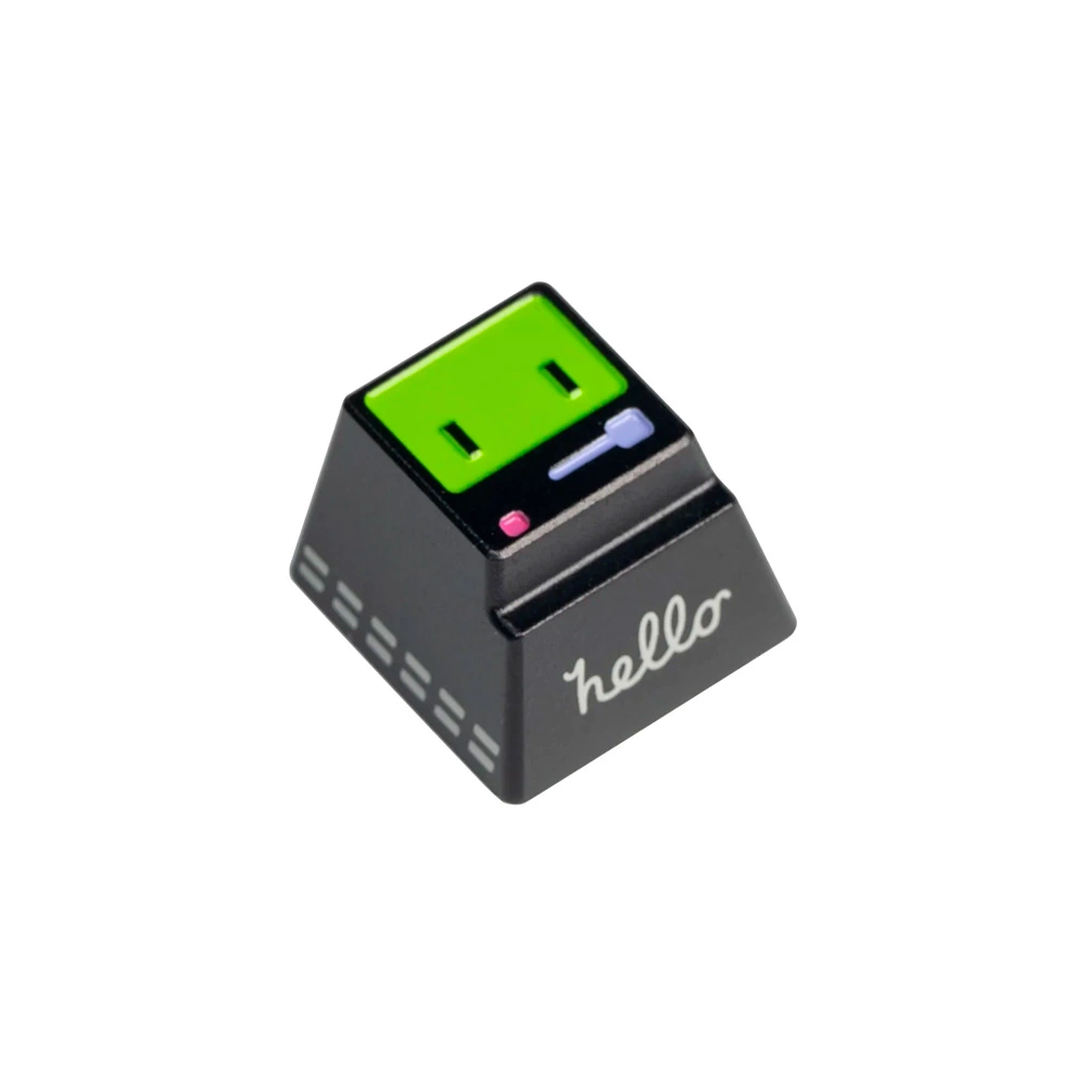 Keycap Keychron Artisan Metal Cute Computer Black