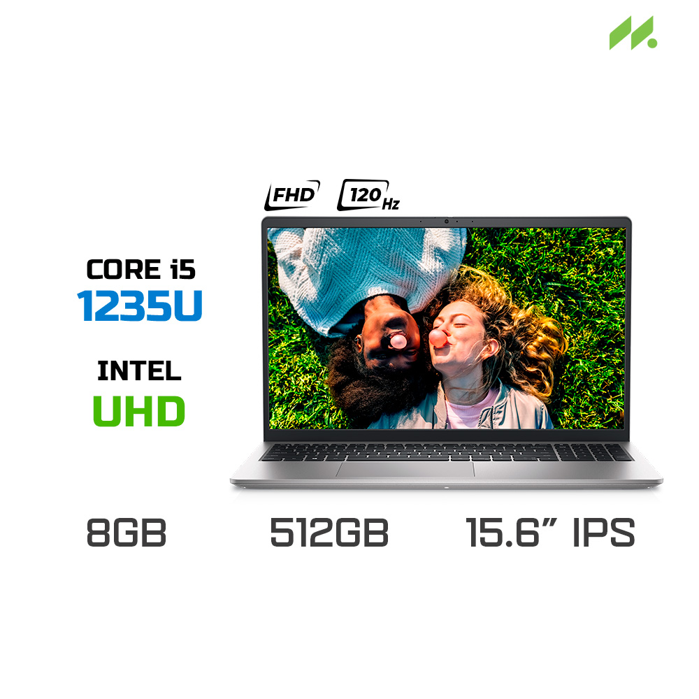 Laptop Dell Inspiron 15 3520 71049019 (i5-1235U, Intel UHD Graphics, RAM 8GB DDR4, SSD 512GB, 15.6 Inch WVA FHD 120Hz, Win11/Office HS 21)