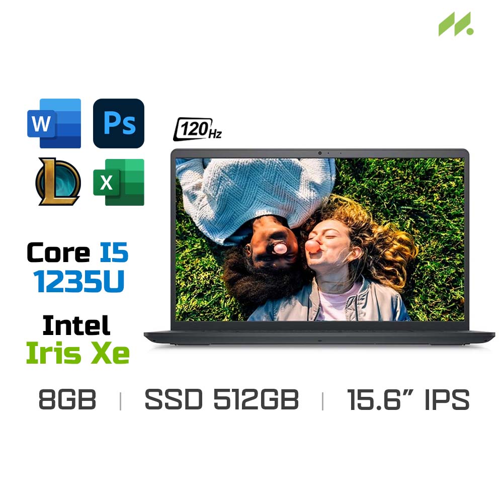 Laptop Dell Inspiron 15 3520 71027003 (i5-1235U, Iris Xe Graphics, Ram 8GB DDR4, SSD 512GB, 15.6 Inch FHD)