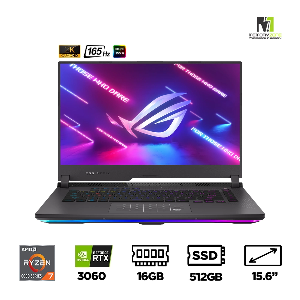 Laptop Gaming Asus ROG Strix G15 G513RM-HQ055W (Ryzen 7 6800H, RTX