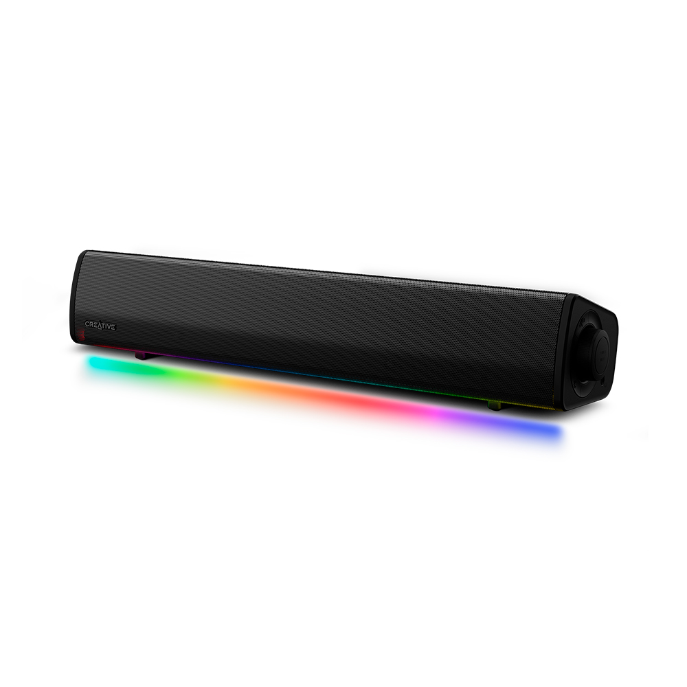 Loa vi tính Creative Sound Blaster GS3 RGB Black Bluetooth SuperWide 24W (RMS)
