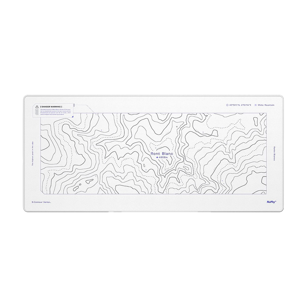 Lót chuột NuPhy Mont Blanc Jersey Fabric