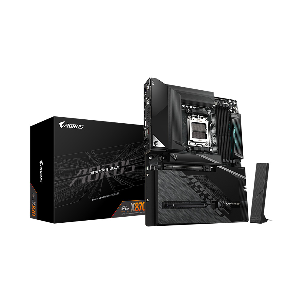 Mainboard Gigabyte X870 AORUS STEALTH WIFI7 DDR5