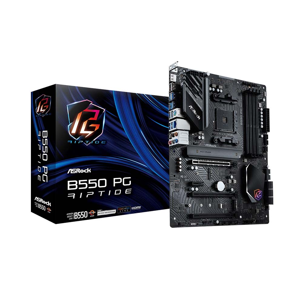 Mainboard PC ASRock B550 PG Riptide