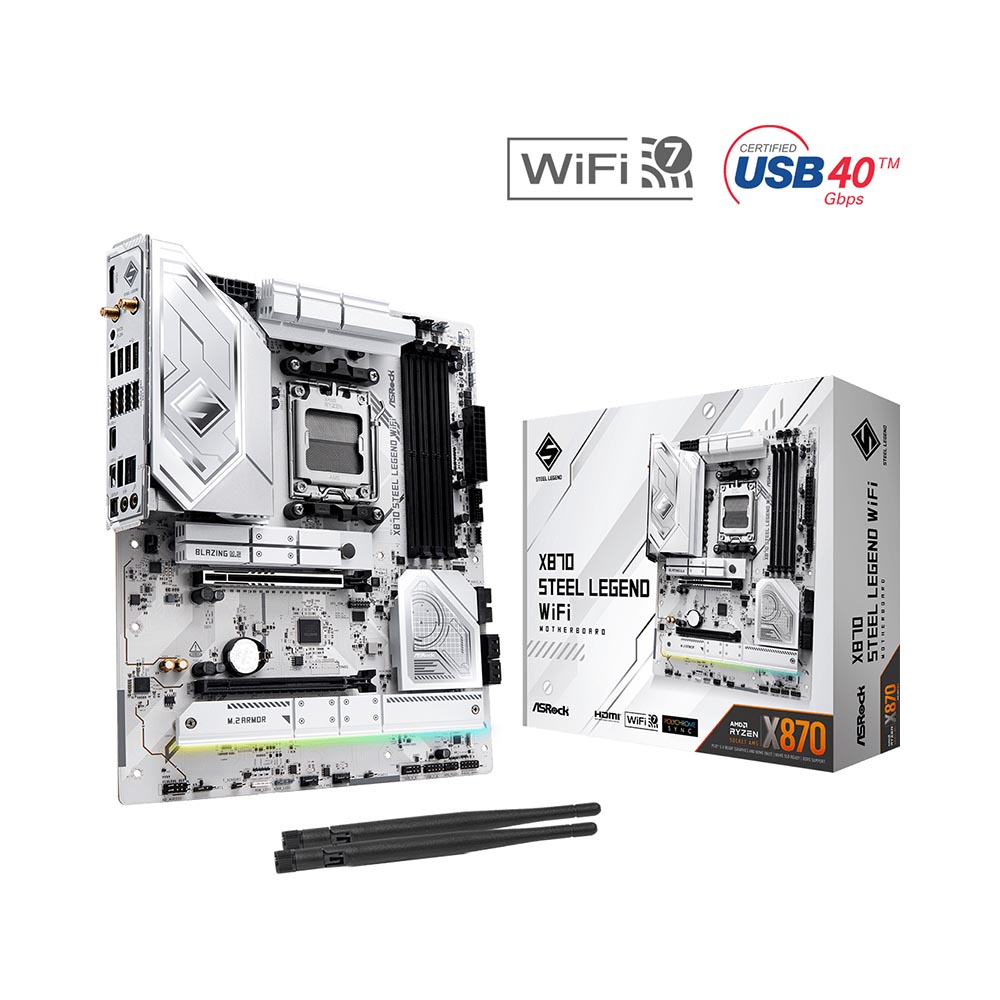 Mainboard PC ASRock X870 STEEL LEGEND WIFI