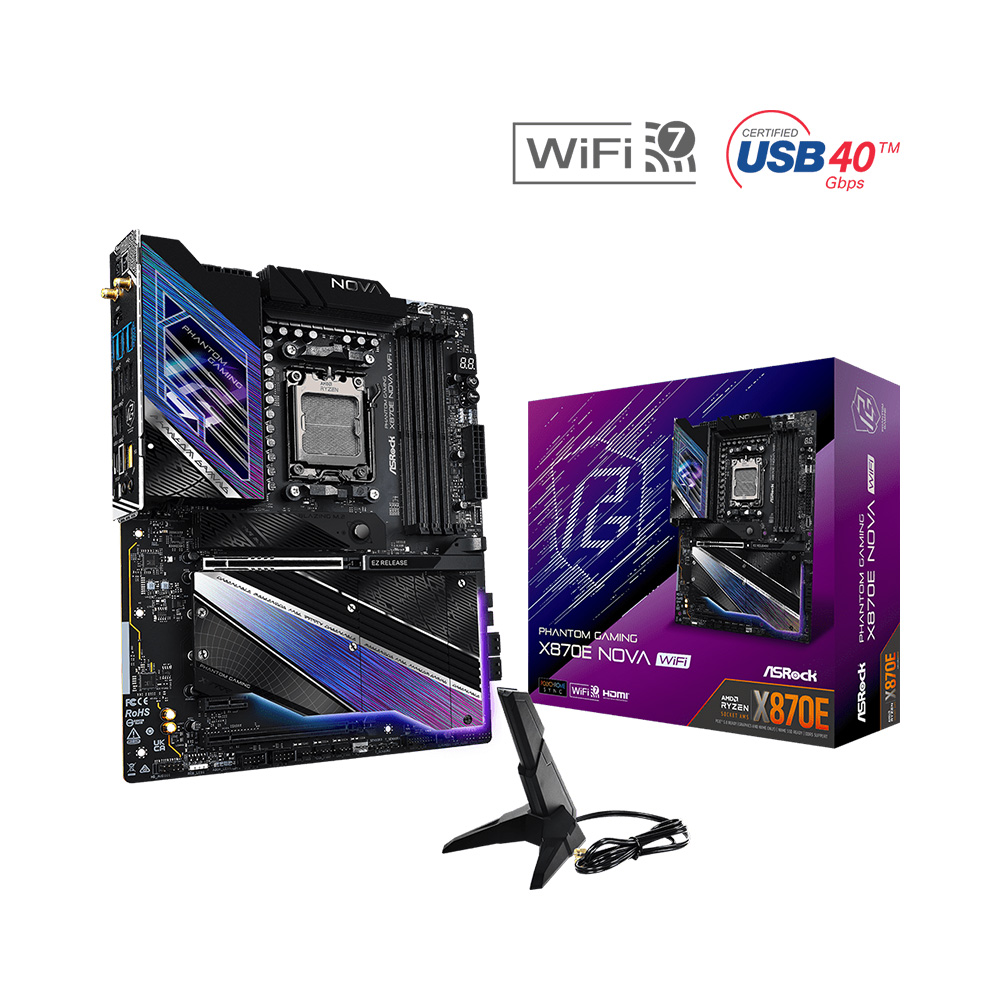Mainboard ASRock X870E NOVA WIFI DDR5