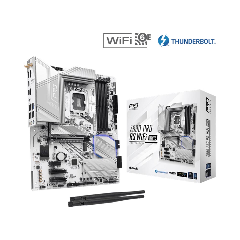 Mainboard ASRock Z890 PRO RS WIFI WHITE DDR5