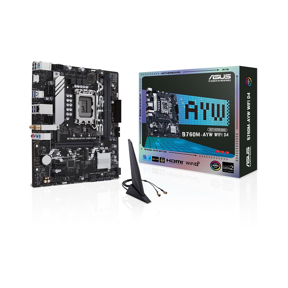 Mainboard PC ASUS B760M-AYW WIFI D4