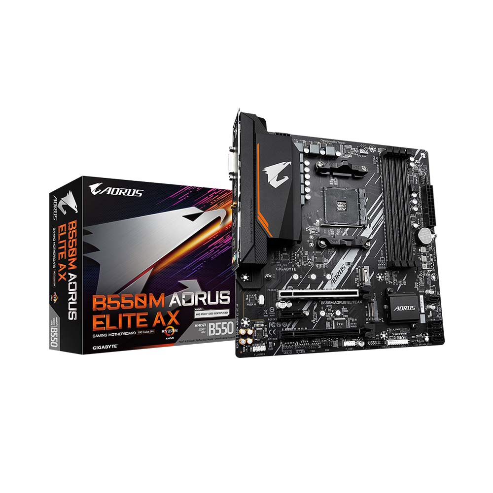 Mainboard Gigabyte B550M AORUS ELITE AX DDR4