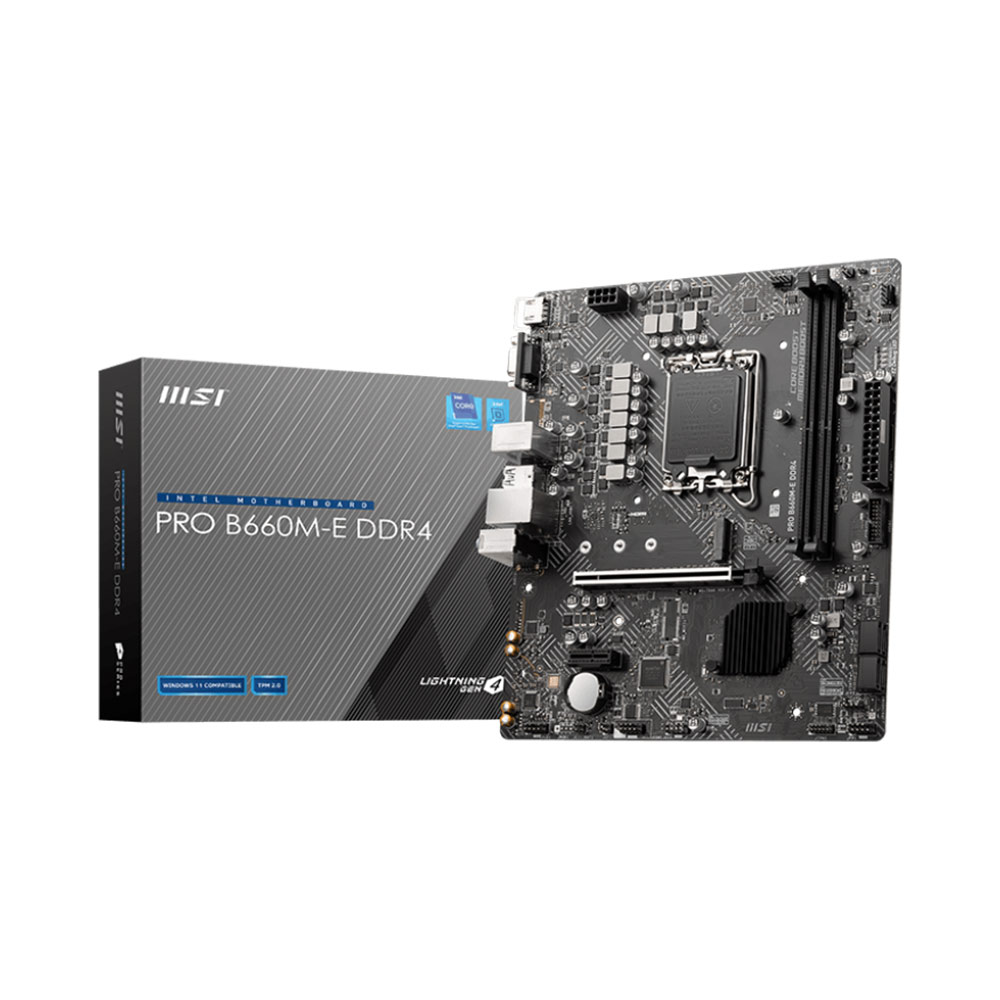 Mainboard PC MSI PRO B660M-E DDR4