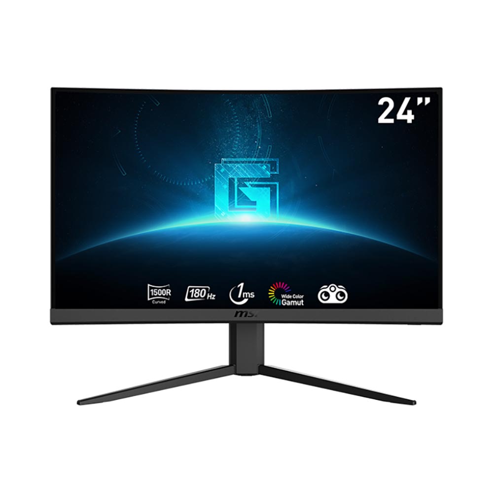Màn hình cong MSI G24C4 E2 24 Inch VA FHD 180Hz