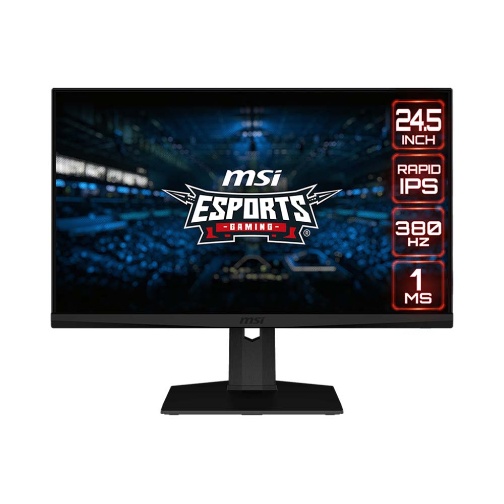 Màn hình MSI G253PF 24.5 Inch Rapid IPS 380Hz G253PF