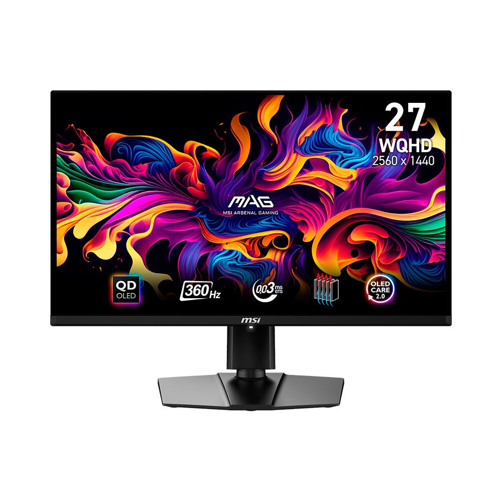 Màn hình MSI MAG 271QPX QD-OLED 2K 27 Inch QD-OLED 360Hz