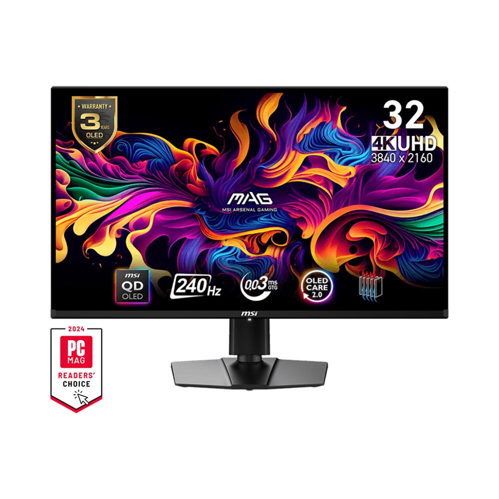 Màn hình MSI MAG 321UPX QD-OLED 4K 32 Inch QD-OLED 240Hz