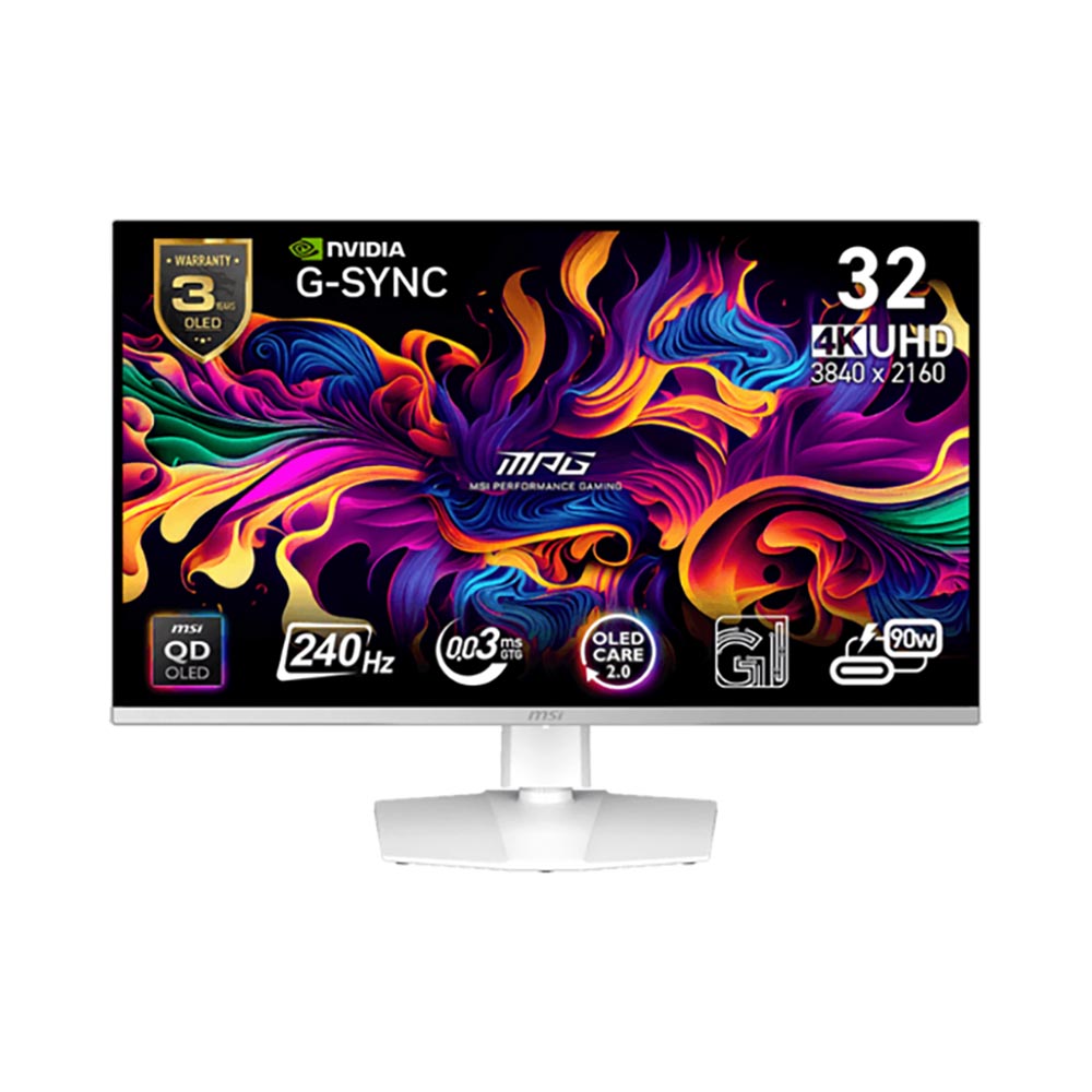 Màn hình 4K MSI MPG 321URXW QD-OLED 32 Inch UHD 240Hz HDR