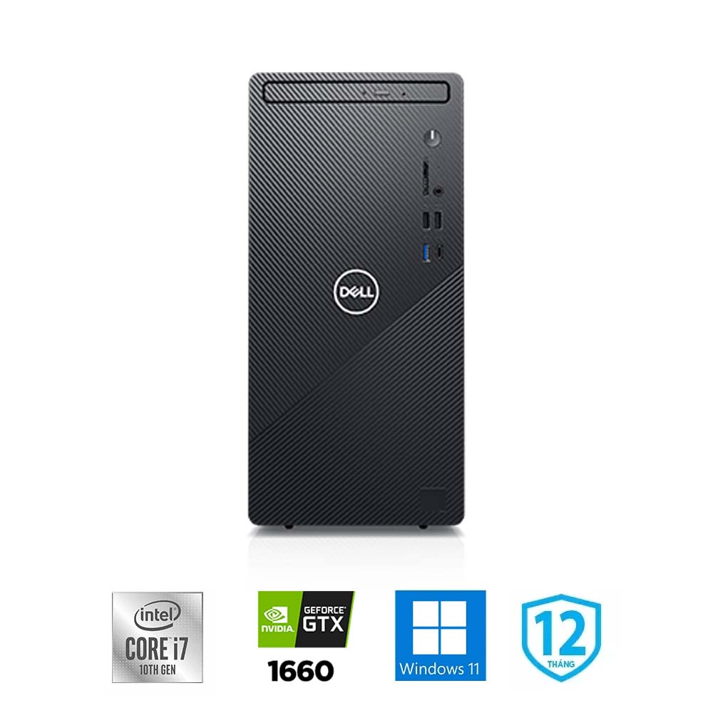 Máy bộ Dell Inspiron 3891 MTI71206W1 (i7-10700F, GTX 1660 6GB, Ram 16GB DDR4, SSD 512GB, Windows 11)