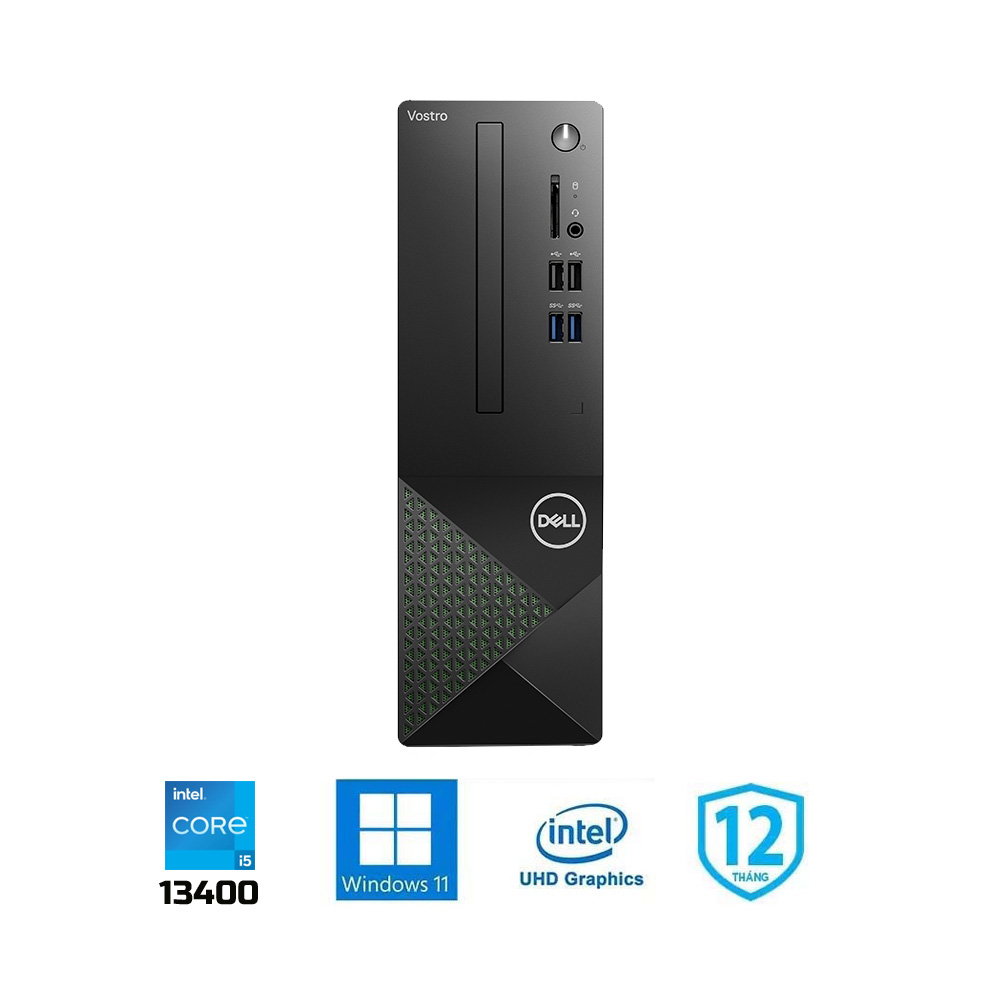 Máy bộ Dell Vostro 3020SFF 71021410 (i5-13400, UHD 730, Ram 8GB DDR4, SSD 512GB, Windows 11, USB Keyboard & Mouse)