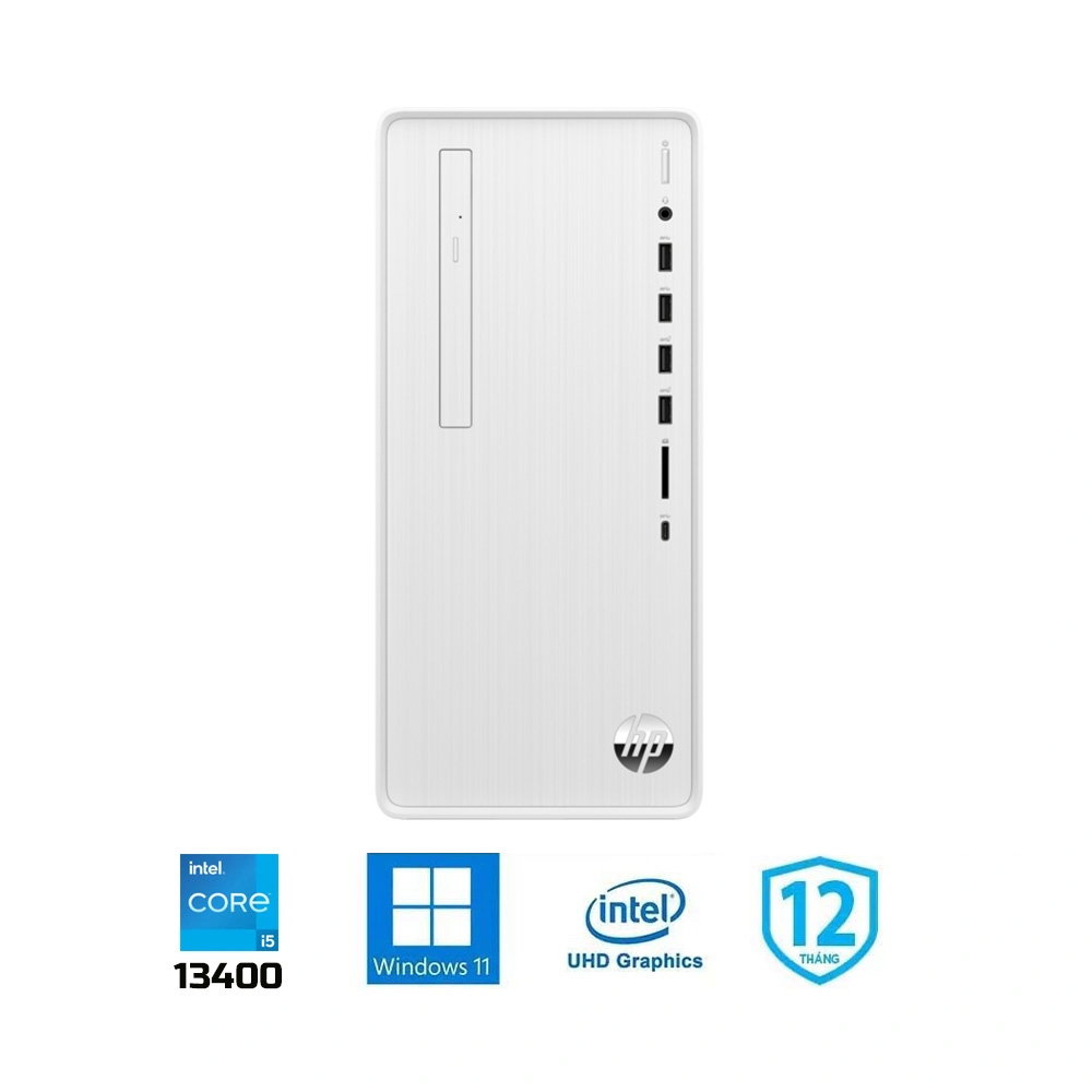 Máy bộ HP Pavilion TP01-4019d 8X3R3PA (i5-13400, UHD 730, Ram 8GB, SSD 512GB, Windows 11 SL, USB Keyboard & Mouse)