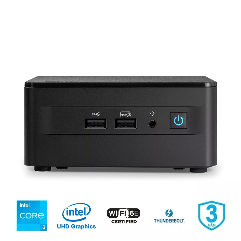 Máy tính Mini PC Asus NUC 13 Pro Arena Canyon i3-1315U 90AB3ANH-MR4100