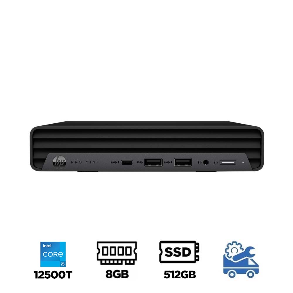 Máy tính Mini PC HP Pro 400 G9 73D19PA (i5-12500T, UHD 770, Ram 8GB, SSD 512GB, Windows 11, USB Keyboard & Mouse)