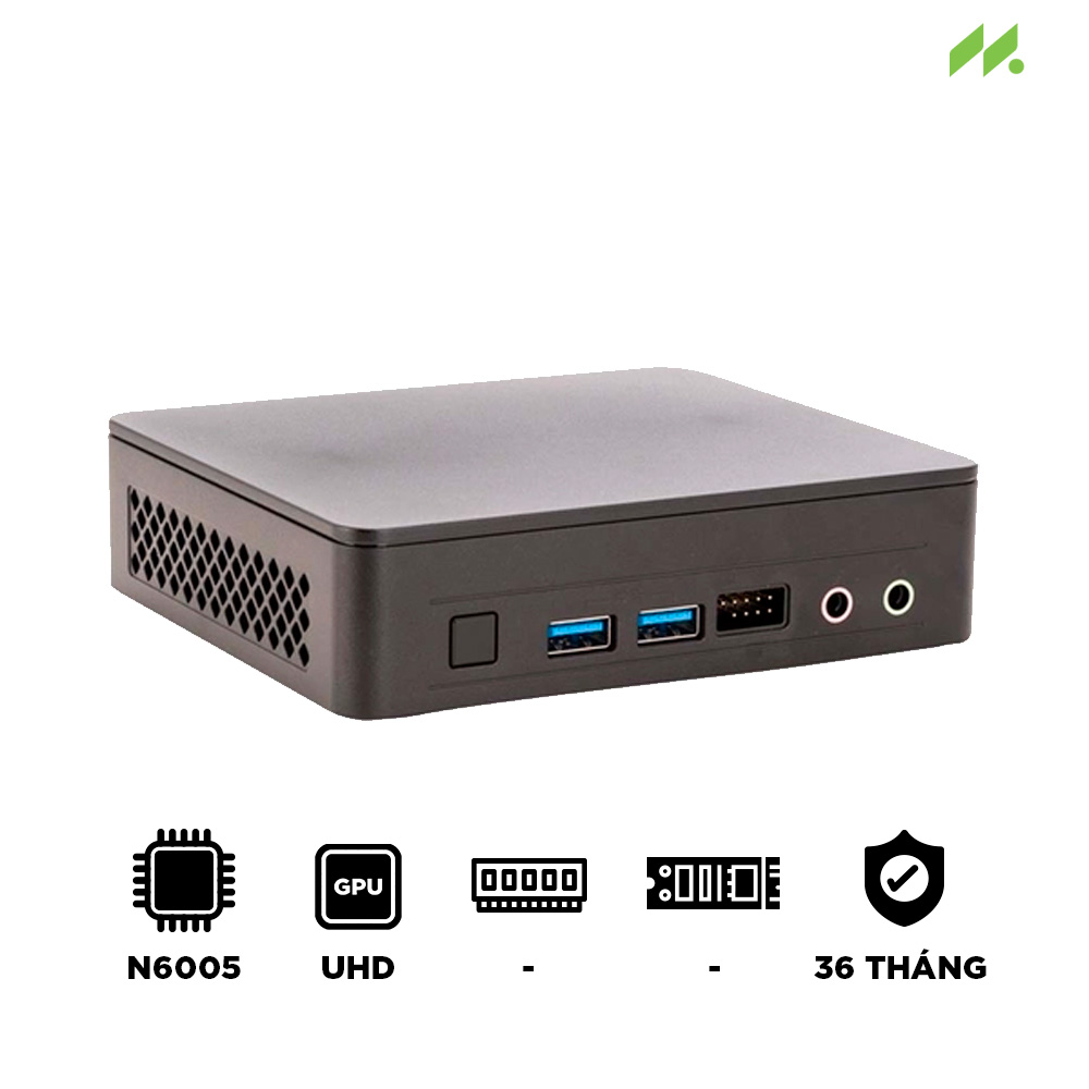 Máy tính Mini PC Intel NUC 11 Essential Kit Atlas Canyon Pentium Silver N6005 BNUC11ATKPE0001
