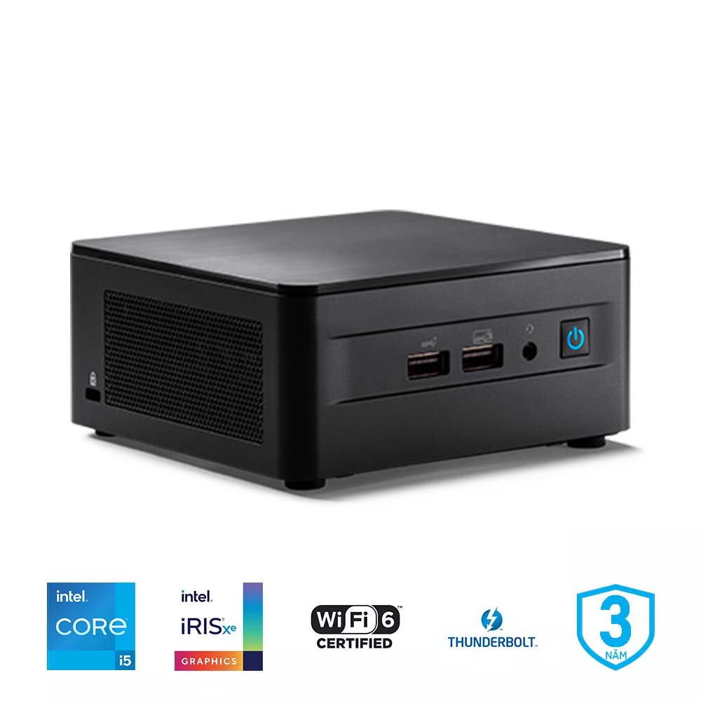 Intel chọn ASUS làm đối tác phát triển NUC Mini PC thế hệ tiếp theo 3 Máy tính Mini PC Intel NUC 12 Pro Wall Street Canyon i5-1240P RNUC12WSHI50000